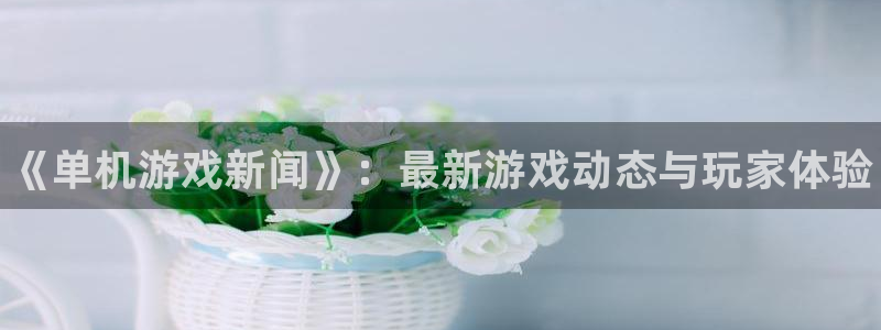 极悦娱乐app下载：《单机游戏新闻》：最新游戏动态与玩家体验