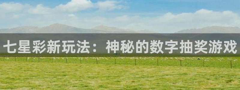 说球帝免费直播：七星彩新玩法：神秘的数字抽奖游戏